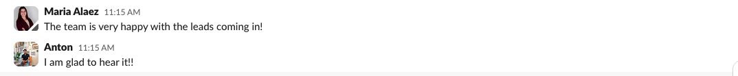 Client reviews and results